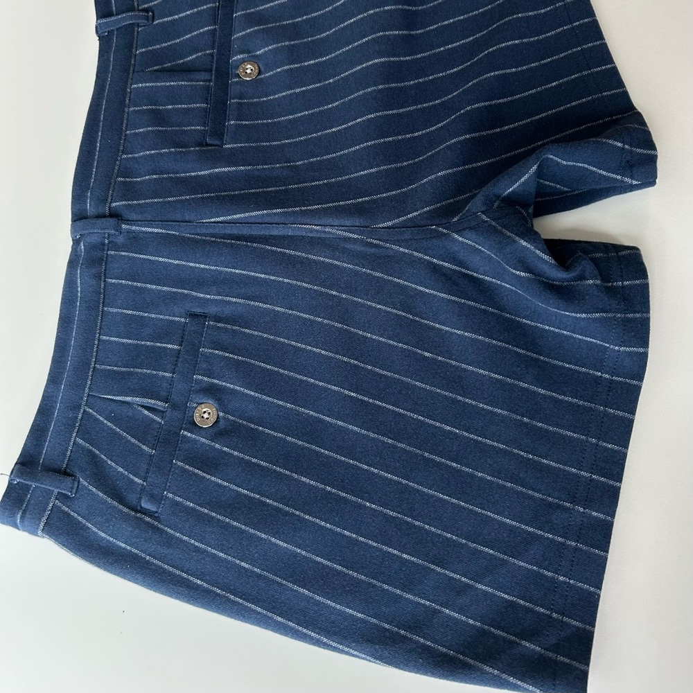 Parke & Ronen Blue Sporty Stretch Shorts Sz 29-30 - Picture 5 of 5